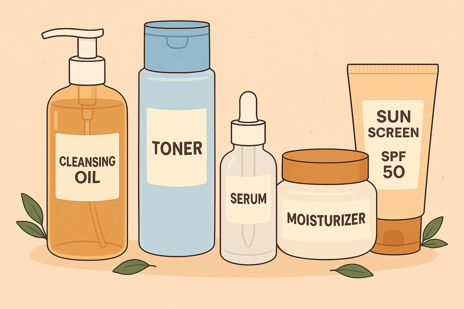 La routine coréenne en 5 étapes : le secret d’une peau saine et éclatante