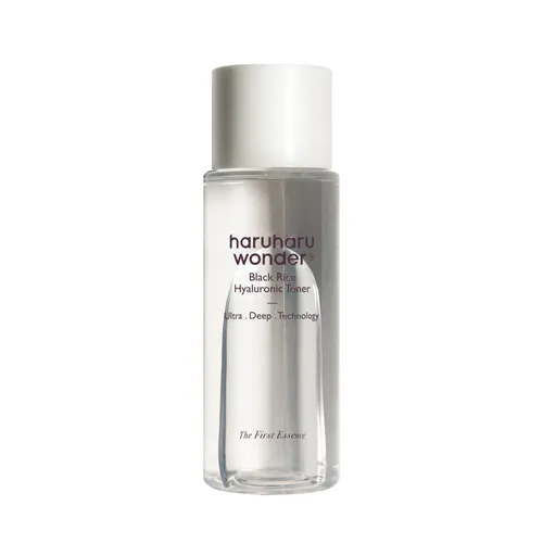 Mini toner hydratant haruharu wonder riz noir 10ml - Acide hyaluronique format voyage K-Beauty