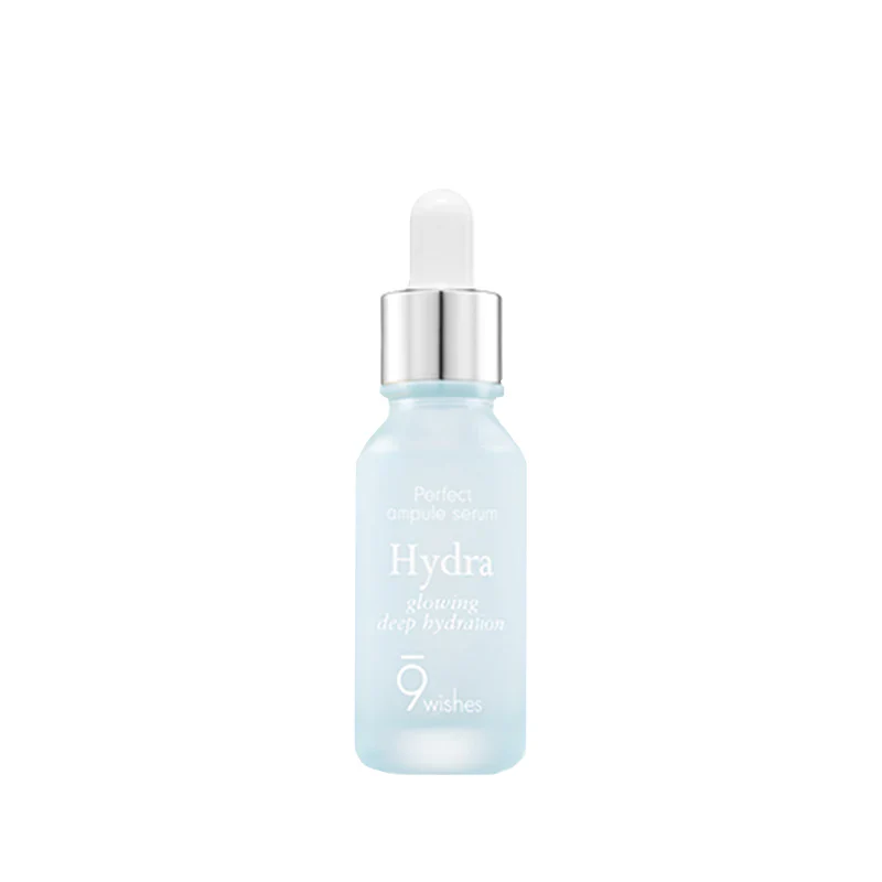 Sérum hydratant 9wishes Hydra Glowing Nano Plus 30ml - Hydratation intense luminosité K-Beauty