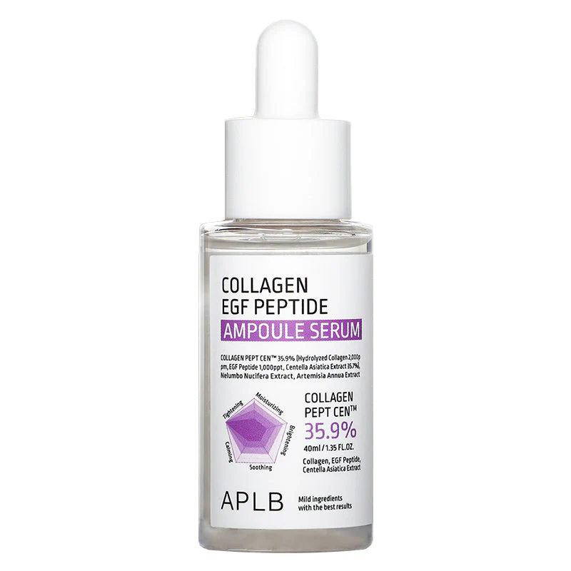 Sérum raffermissant APLB collagène EGF peptides 40ml - Soin anti-rides régénérant K-Beauty