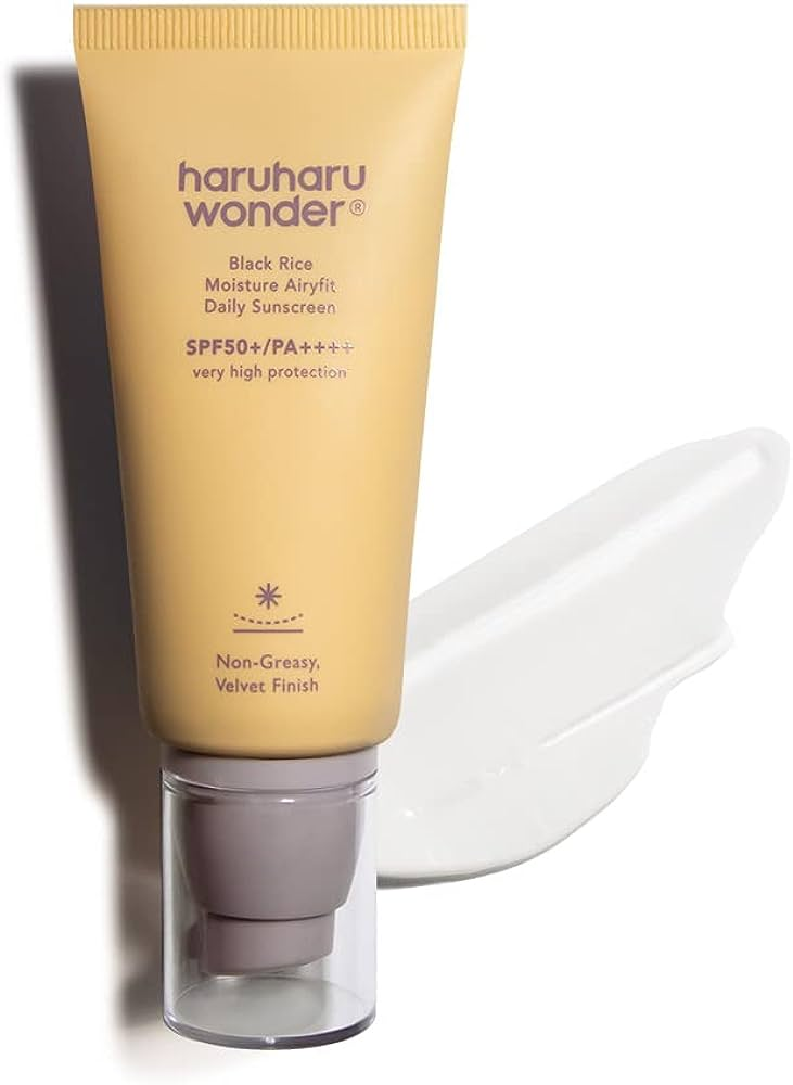 haruharu wonder - Crème Solaire Hydratante Black Rice Airyfit SPF50+ 50ml