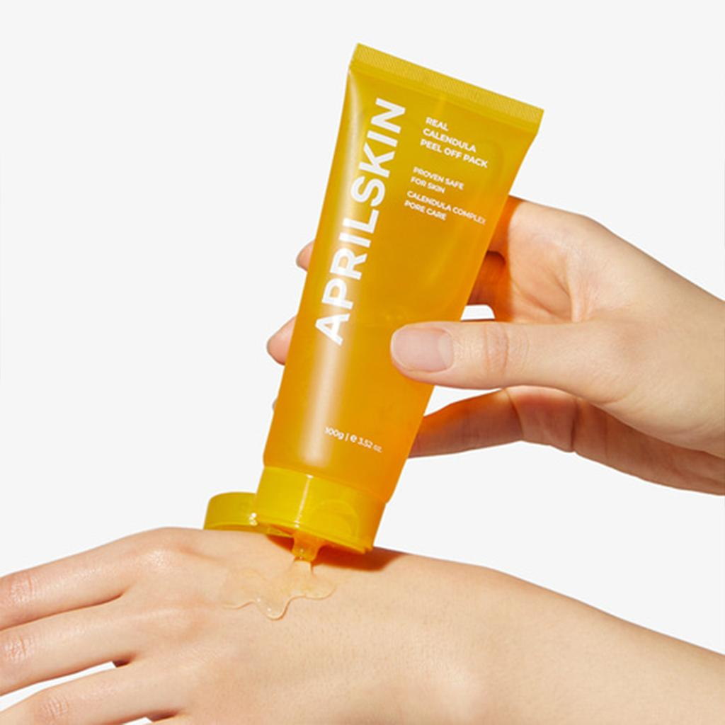 APRILSKIN - Masque Peel-Off Apaisant Real Calendula 100g