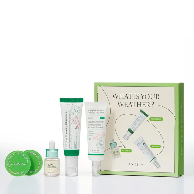 AXIS-Y - Coffret Découverte Saisonnier What Is Your Weather Beauty Box 5 pcs