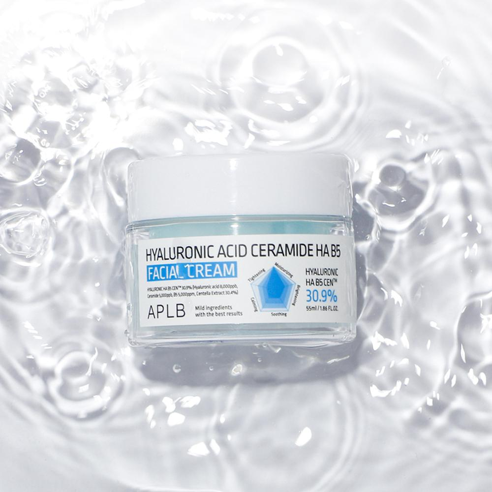 APLB - Crème Hydratante Acide Hyaluronique & Céramides HA B5 55ml