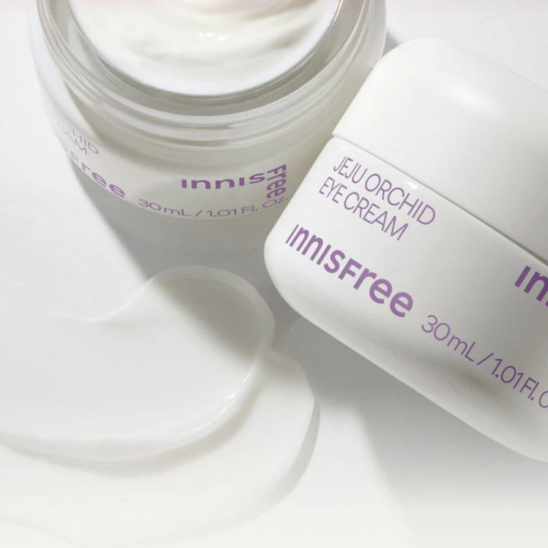 innisfree Jeju Orchid Eye Cream - Traitement anti-âge hydratant peaux matures
